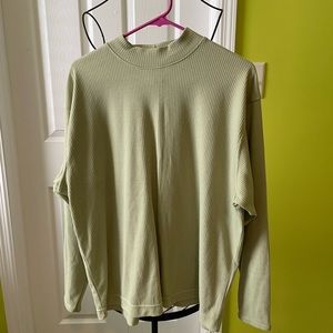 Vintage 90s Mock Neck Long Sleeve Shirt Size XL
